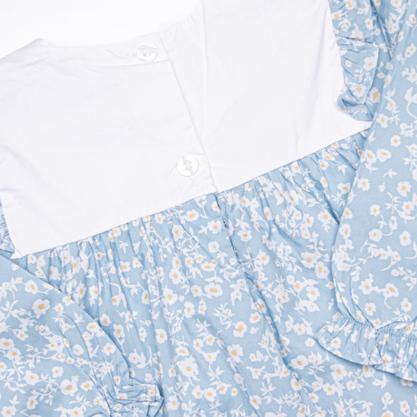 Blooming with Bliss Dress, Blue