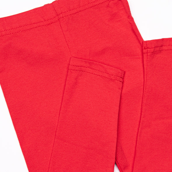 Amelia Legging Set, Red Stripe