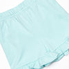 Sweet Tooth Applique Ruffle Short Set, Blue