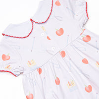 Prep School Polished Dress, Blue