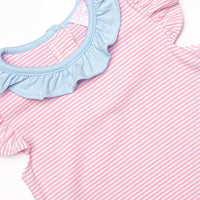 Growing Up Gal Applique Dress, Pink