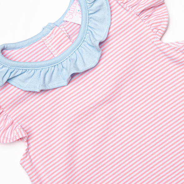 Growing Up Gal Applique Dress, Pink