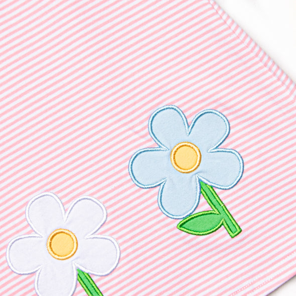 Growing Up Gal Applique Dress, Pink