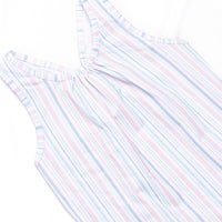 Palm Beach Pinstripe Dress, Pink