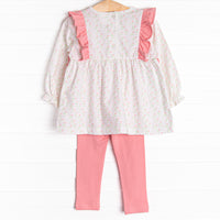 Blissful Bundles Legging Set, Pink