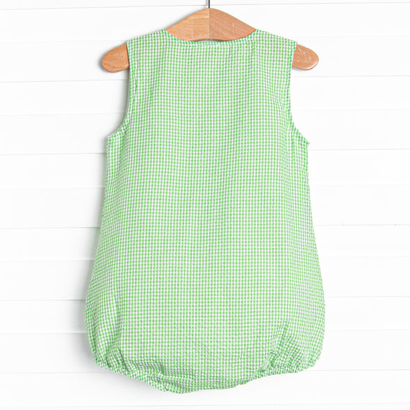 Summer in the Sand Applique Bubble, Green