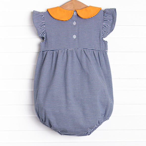Pippa Bubble, Orange and Navy Stripe
