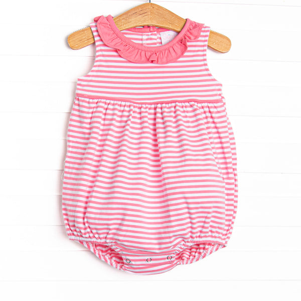Hannah Bubble, Medium Pink Stripe