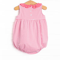 Hannah Bubble, Medium Pink Stripe