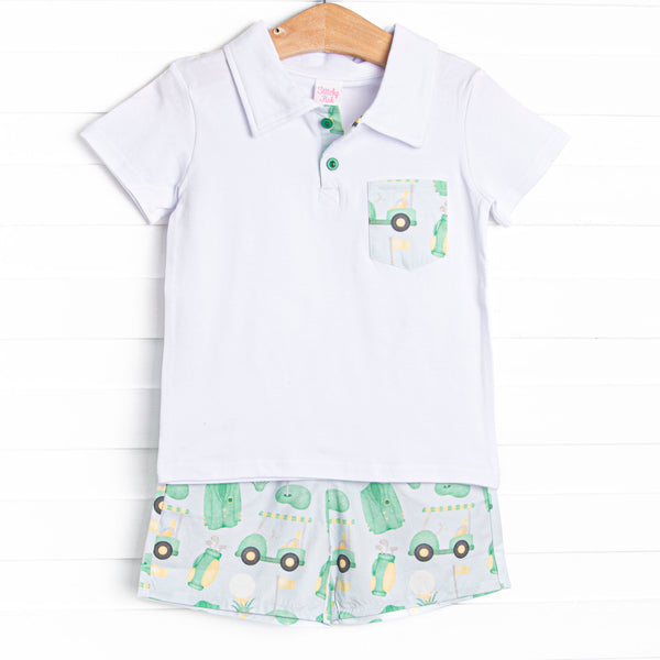 Master Class Short Set, Blue