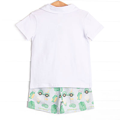 Master Class Short Set, Blue