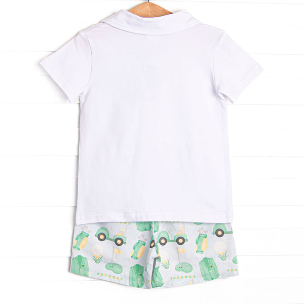 Master Class Short Set, Blue