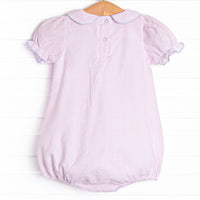Soft Serve Swirls Embroidered Bubble, Pink