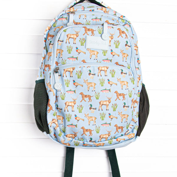 Hunting Club Oxford Backpack, Blue