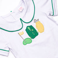 Master Class Applique Bloomer Set, Blue