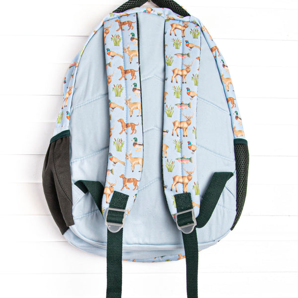 Hunting Club Oxford Backpack, Blue