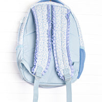 Blue Willow Oxford Quilted Backpack, Blue