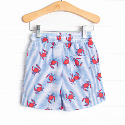 East Coast Crabs Swim Trunks, Blue