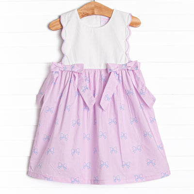 Passport to Paris Side Tie Dress, Pink