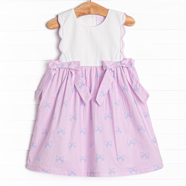 Passport to Paris Side Tie Dress, Pink