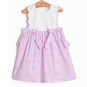 Passport to Paris Side Tie Dress, Pink