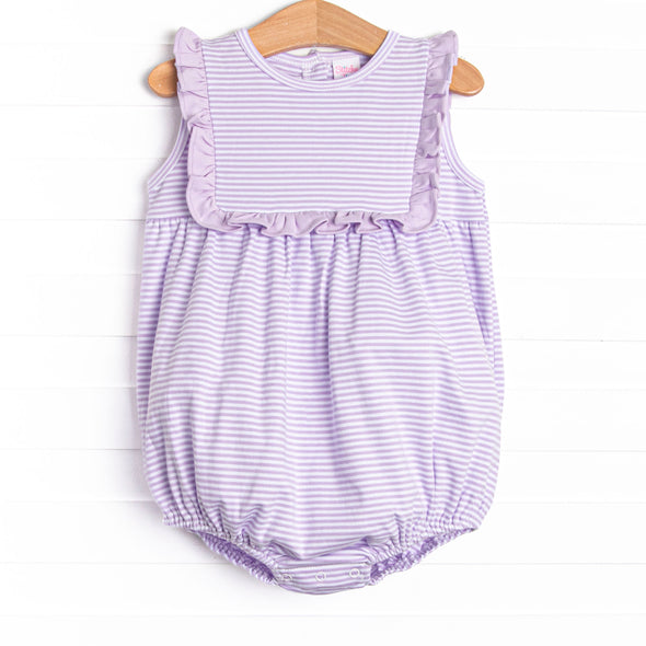 Bea Pima Bubble, Purple Stripe
