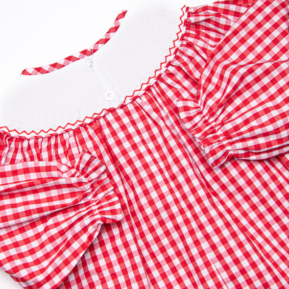 Mousin' Around Smocked Legging Set, Red