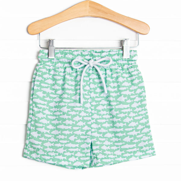 Lake Day Swim Trunks, Green