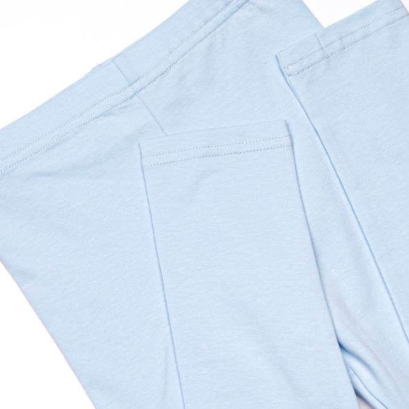 You Had Me at Hydrangea Legging Set, Blue