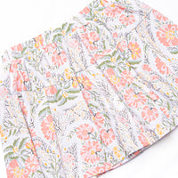 Double Fault Florals Collared Skort Set, Pink