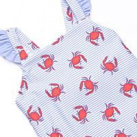 East Coast Crabs One Piece, Blue