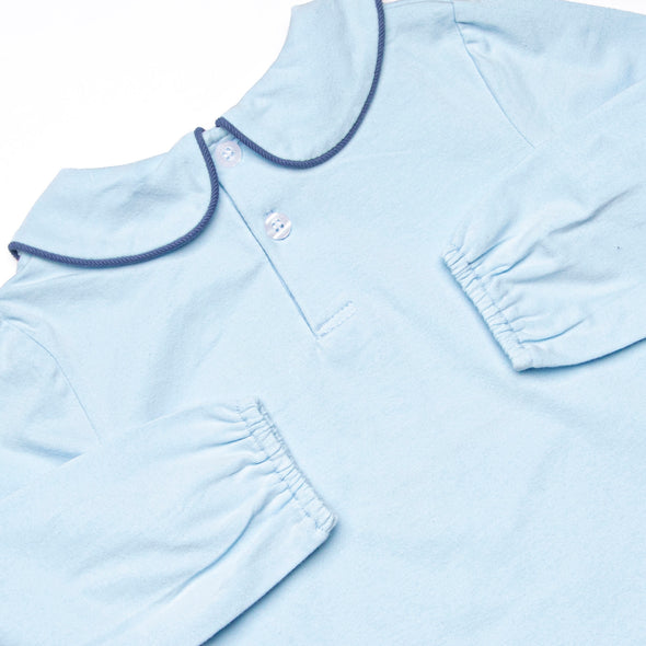 Mid-season Mallard Applique Bloomer Set, Blue