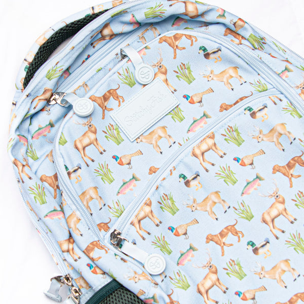 Hunting Club Oxford Backpack, Blue