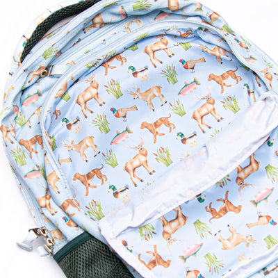 Hunting Club Oxford Backpack, Blue