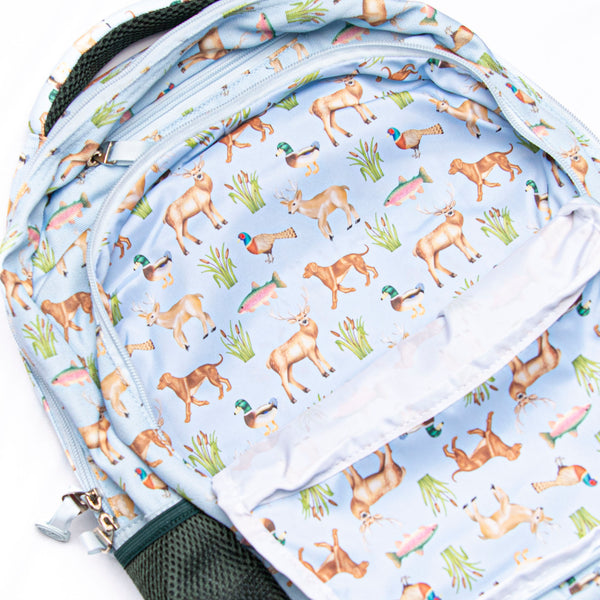 Hunting Club Oxford Backpack, Blue