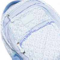 Blue Willow Oxford Quilted Backpack, Blue
