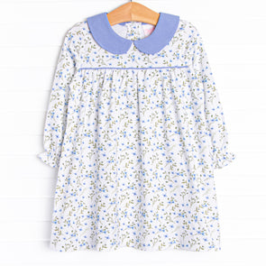 Planted Perfection Dress, Blue