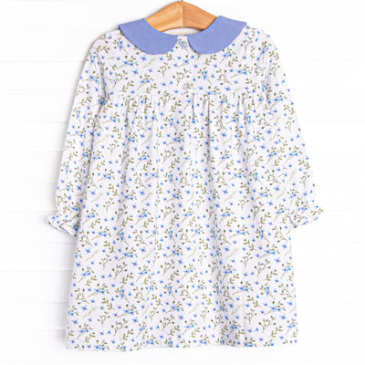 Planted Perfection Dress, Blue