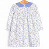 Planted Perfection Dress, Blue