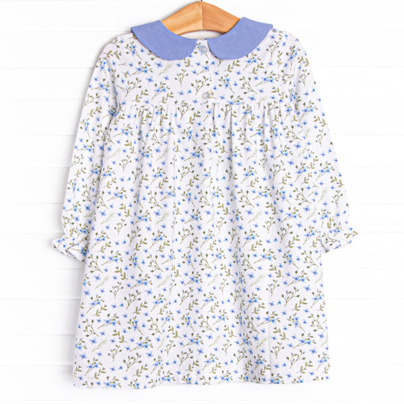 Planted Perfection Dress, Blue