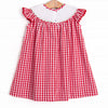 Clubhouse Characters Smocked Bishop Dress, Red