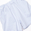 Sea Surfer Applique Short Set, Blue