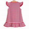Life Is A Highway Applique Dress, Red