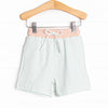 Coastal Coral Swim Trunks, Blue