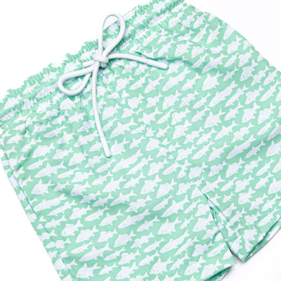 Lake Day Swim Trunks, Green