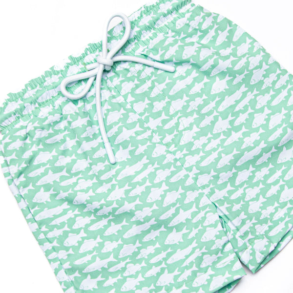 Lake Day Swim Trunks, Green