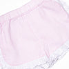 Soft Serve Swirls Embroidered Short Set, Pink