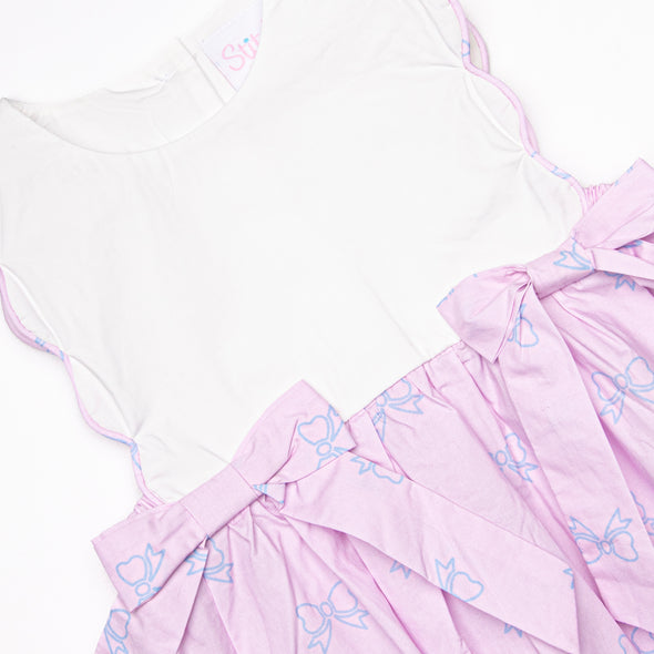 Passport to Paris Side Tie Dress, Pink