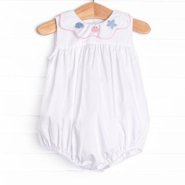 Ocean Treasure Embroidered Bubble, Pink