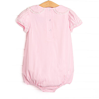 Bleu: Cherished Celebrations Embroidered Heirloom Bubble, Pink